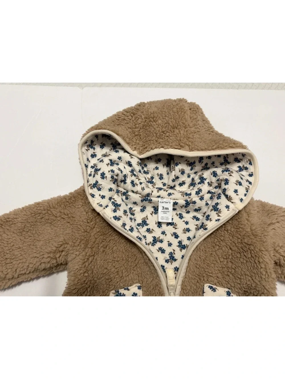 Carters Size 3months Reversible Jacket